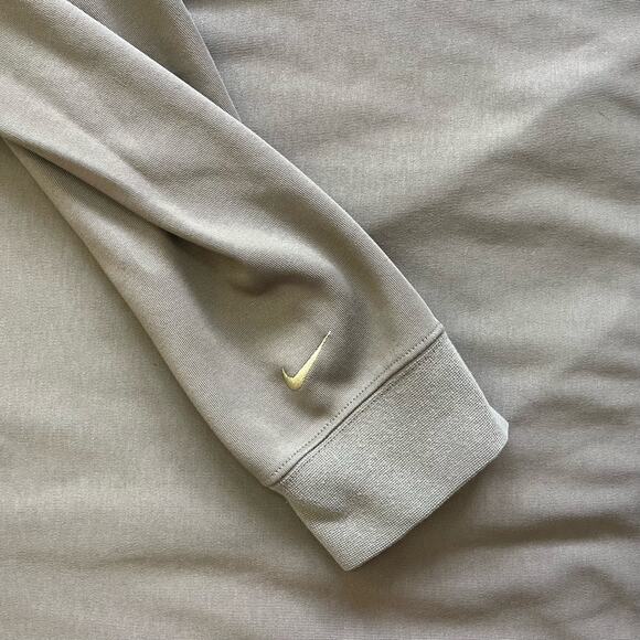 NIKE Golf 1/2 Zip Pullover Cotton Sweater Shirt Olive Green Mens Size XL - Picture 3 of 5